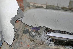 Демонтаж ванны в Тарусе